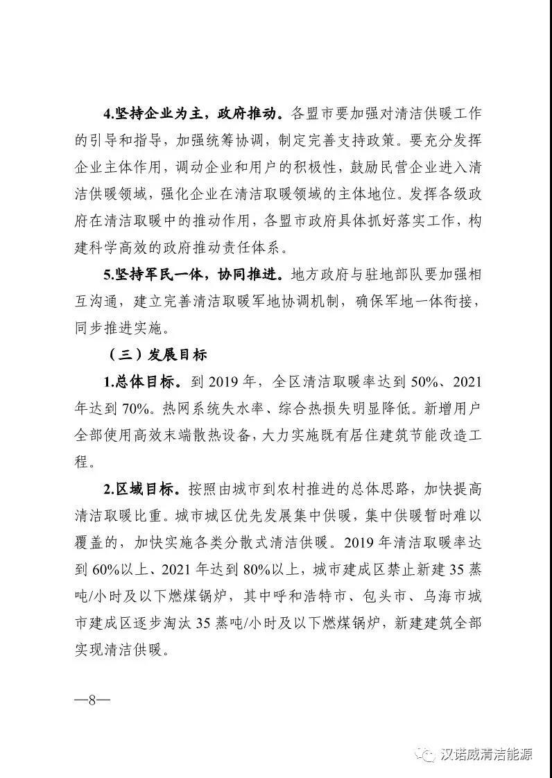 終于等到你《內(nèi)蒙古自治區(qū)冬季清潔取暖實施方案》